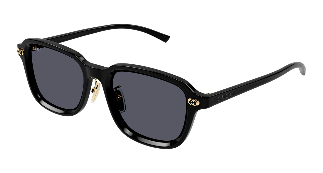 Solglasögon gucci gg1948sk 001 negro rectangular / squared masculino storlek 53mm - Huvudvy