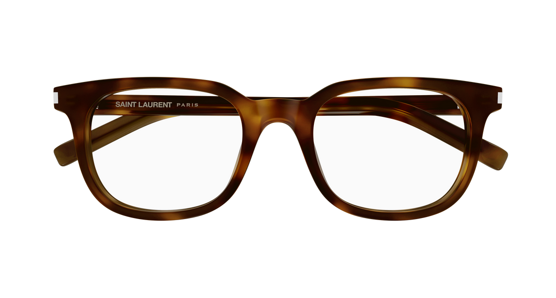 Briller saint laurent sl 840 003 havana round/oval/panthos unisex størrelse 51mm - Detaljeret visning
