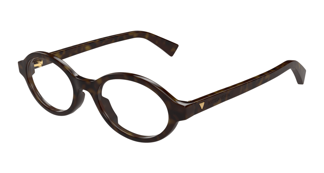 Gafas graduadas bottega veneta bv1367o 002 havana round femenino talla 50mm - Vista principal