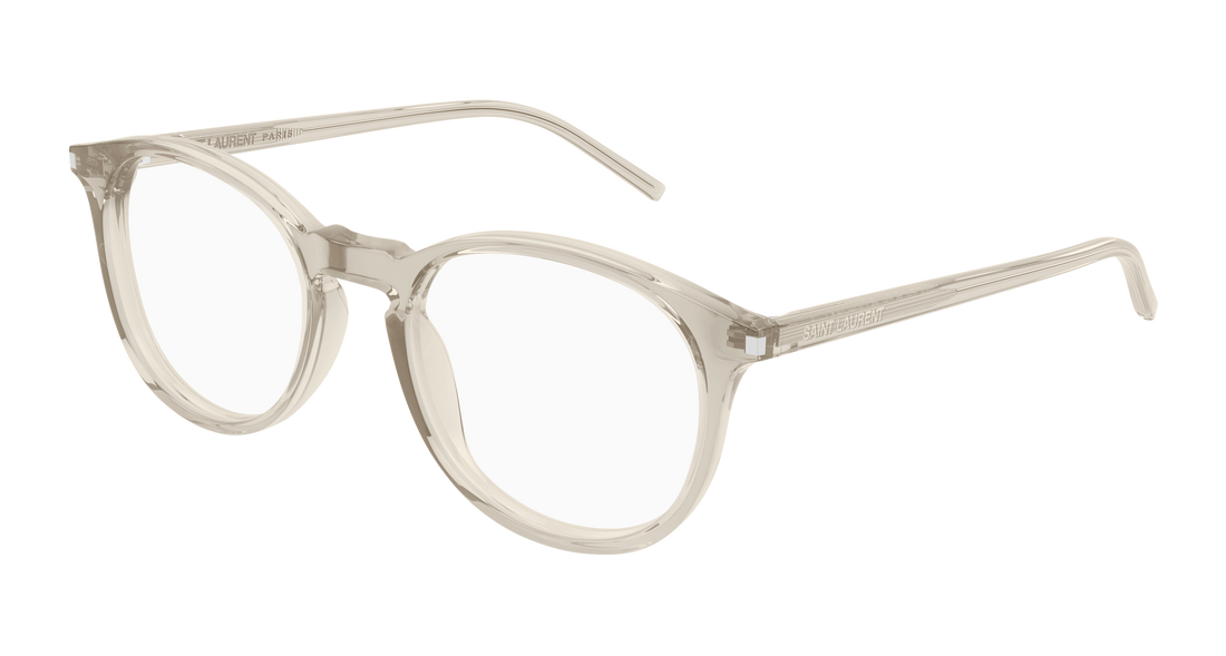 Occhiali da vista saint laurent sl 106 024 amarillo round unisex taglia 50mm - Vista principale