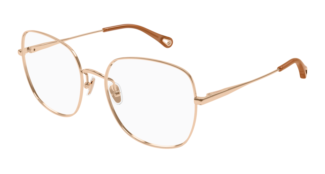 Briller chloé ch0345o 002 rojo geometric femenino størrelse 56mm - Hovedvisning