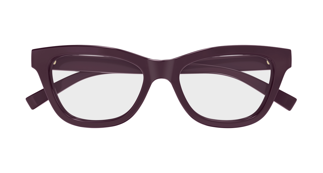 Occhiali da vista gucci gg1983o 003 violeta cat eye femenino taglia 52mm - Vista dettagliata