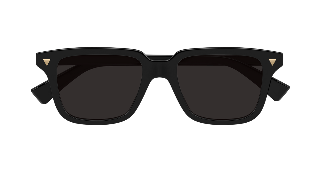 Occhiali da sole bottega veneta bv1363s 001 negro square unisex taglia 50mm - Vista dettagliata