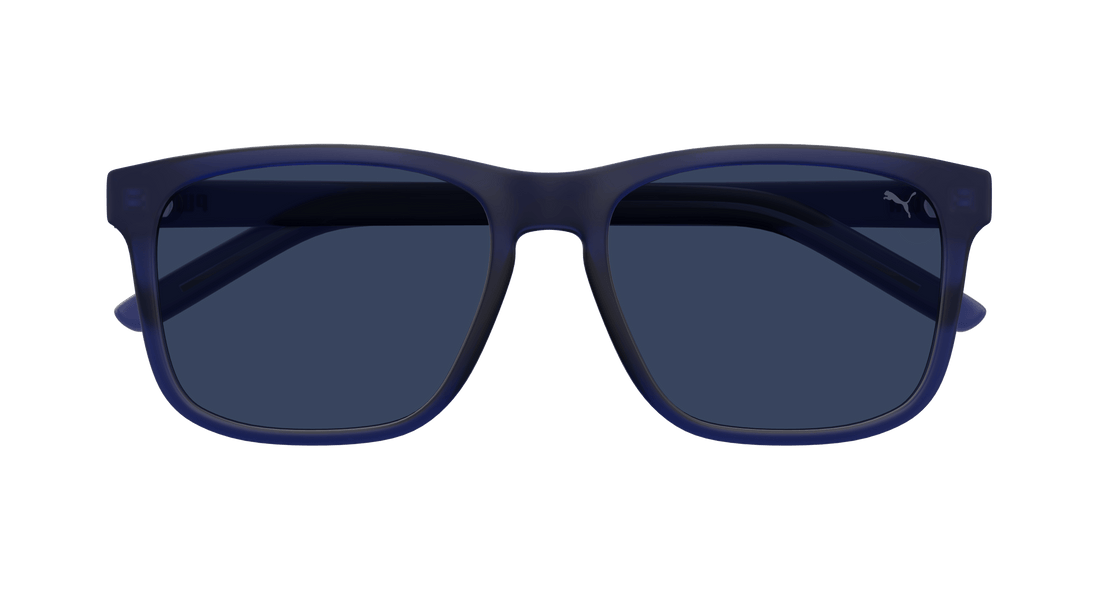 Gafas de sol puma pu0494s 005 azul square masculino talla 57mm - Vista de detalle