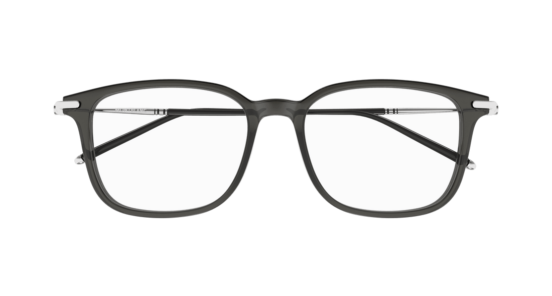 Dioptrijske naočale montblanc mb0413oa 004 gris cat eye masculino veličina 54mm - Detaljni prikaz