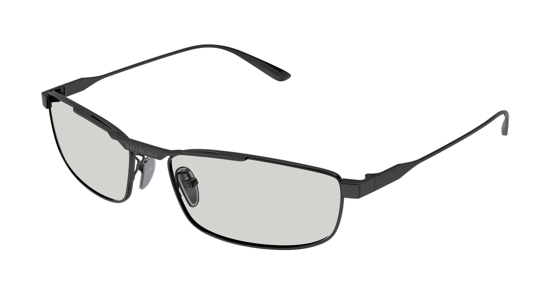 Sunglasses balenciaga bb0451s 006 gris rectangular / squared unisex size 61mm - Main view