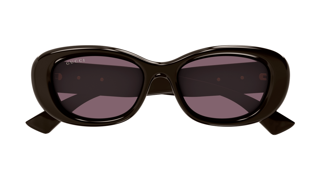 Sonnenbrillen gucci gg1829sk 004 marron round femenino größe 53mm - Detailansicht