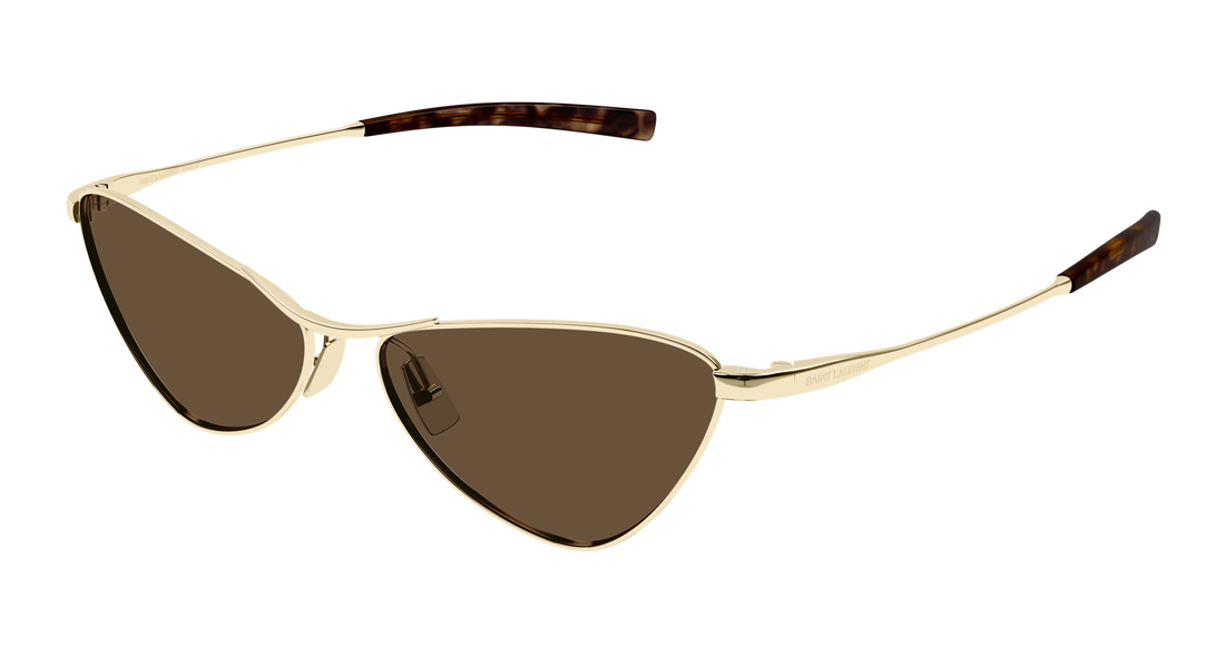 Lunettes de soleil saint laurent sl 830 004 dorado cat eye femenino taille 56mm - Vue principale