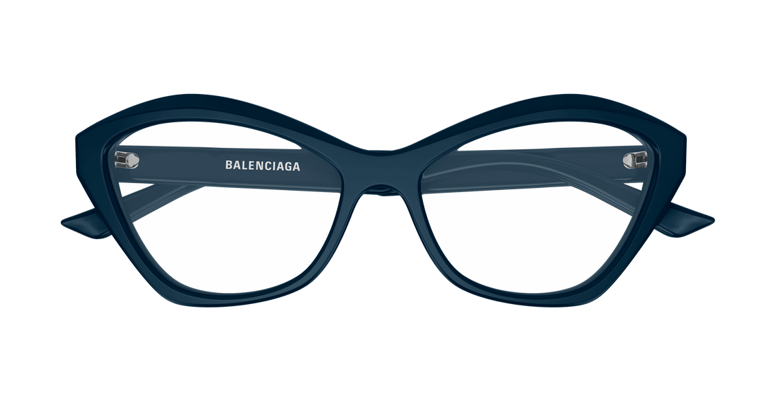 Brillen balenciaga bb0341o 005 azul cat eye femenino größe 58mm - Detailansicht
