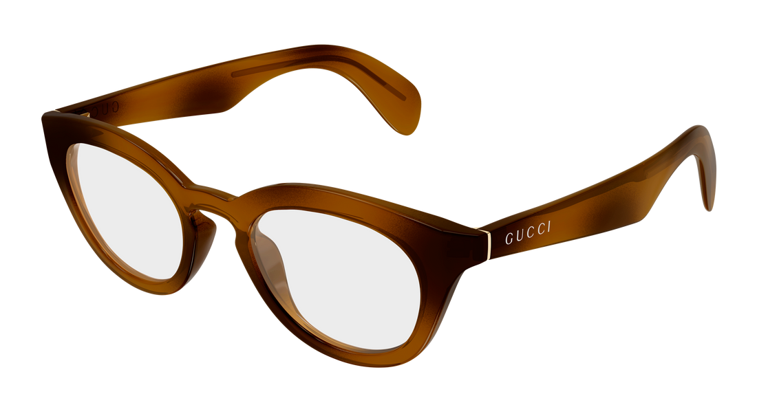 Occhiali da vista gucci gg1934o 002 havana rectangular / squared masculino taglia 47mm - Vista principale