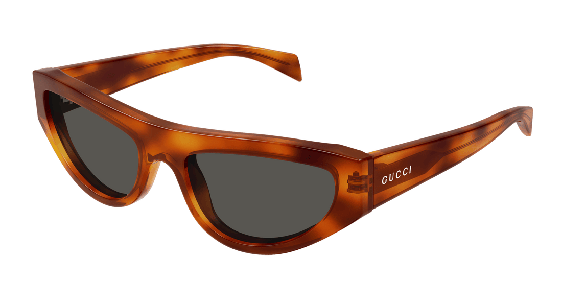 Sunglasses gucci gg1919s 004 havana cat eye femenino size 55mm - Main view