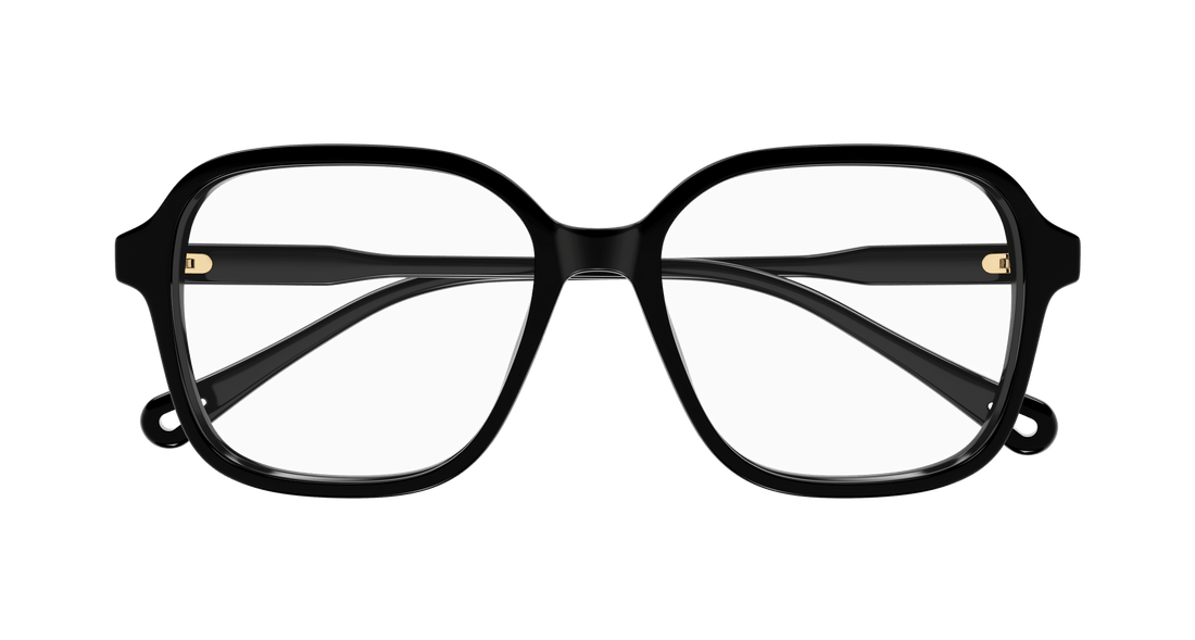 Brillen chloé ch0313o 001 negro square femenino größe 54mm - Detailansicht