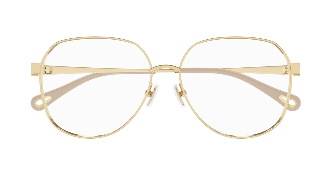 Brillen chloé ch0307o 001 dorado round femenino größe 58mm - Detailansicht