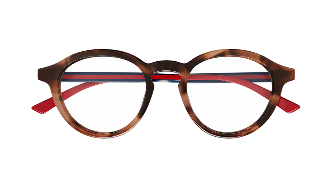 Brillen gucci gg1871o 003 havana round masculino maat 49mm - Detailaanzicht