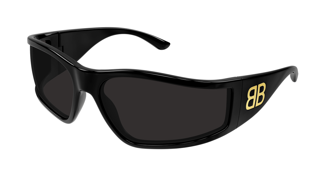 Sunglasses balenciaga bb0457s 001 negro mask unisex size 74mm - Main view