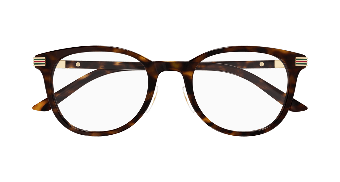 Brillen gucci gg1905oj 002 havana round unisex größe 49mm - Detailansicht