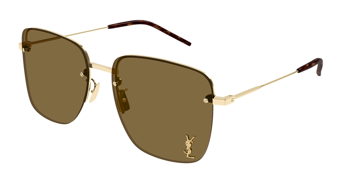 Gafas de sol saint laurent sl 312 m 014 dorado square femenino talla 58mm - Vista principal