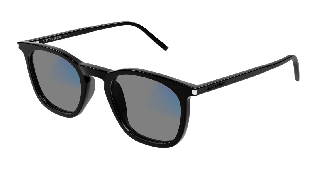 Solbriller saint laurent sl 623 006 negro round masculino størrelse 49mm - Detaljeret visning