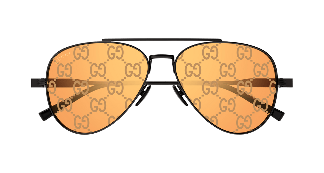 Sunglasses gucci gg1874s 005 negro pilot masculino size 57mm - Detailed view
