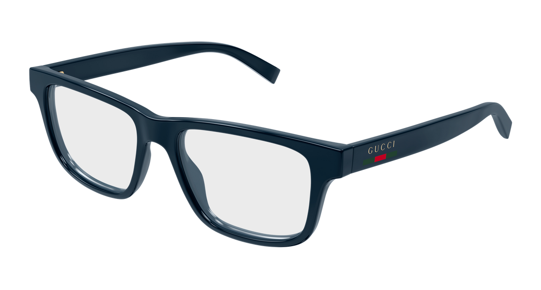 Occhiali da vista gucci gg1987o 005 azul rectangular / squared masculino taglia 54mm - Vista principale