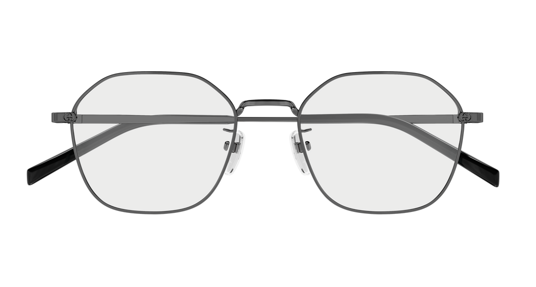 Occhiali da vista gucci gg1956ok 003 plateado rectangular / squared femenino taglia 51mm - Vista dettagliata