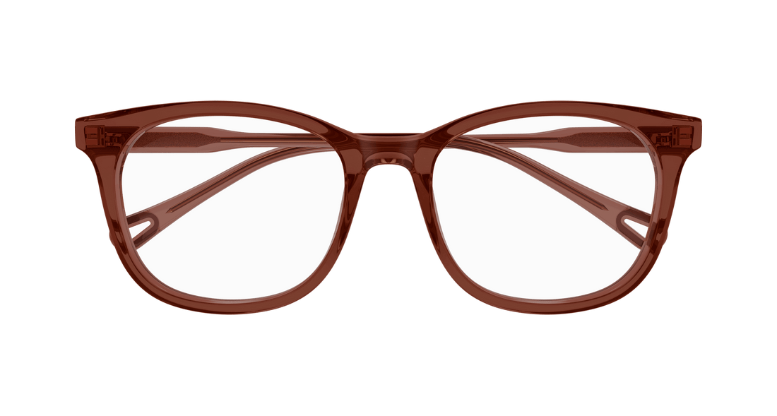 Brillen chloé ch0314oa 002 marron square femenino größe 54mm - Detailansicht