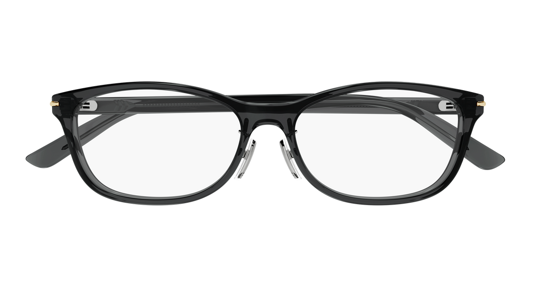 Prescription glasses gucci gg2003oj 003 gris rectangular / squared masculino size 53mm - Detailed view