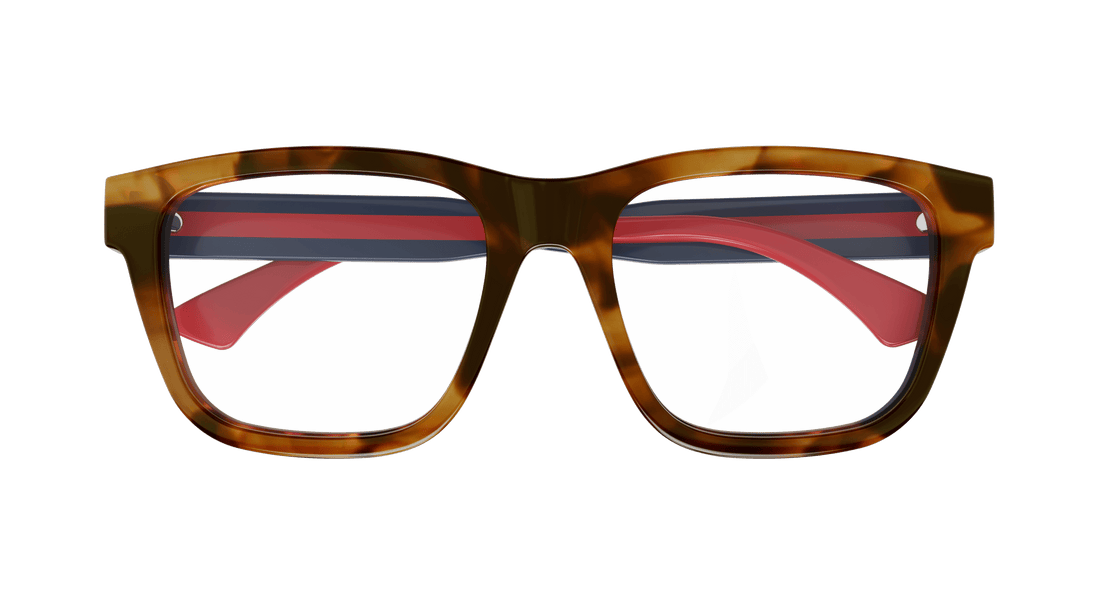 Brillen gucci gg1870o 003 havana square masculino maat 53mm - Detailaanzicht