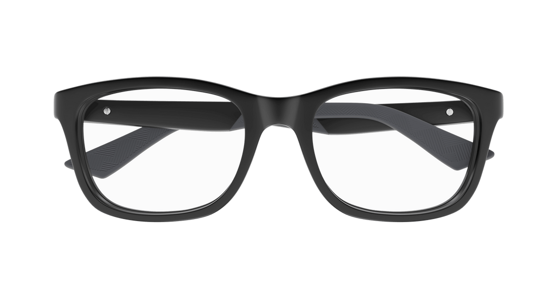 Brillen montblanc mb0401o 002 negro square masculino größe 55mm - Detailansicht