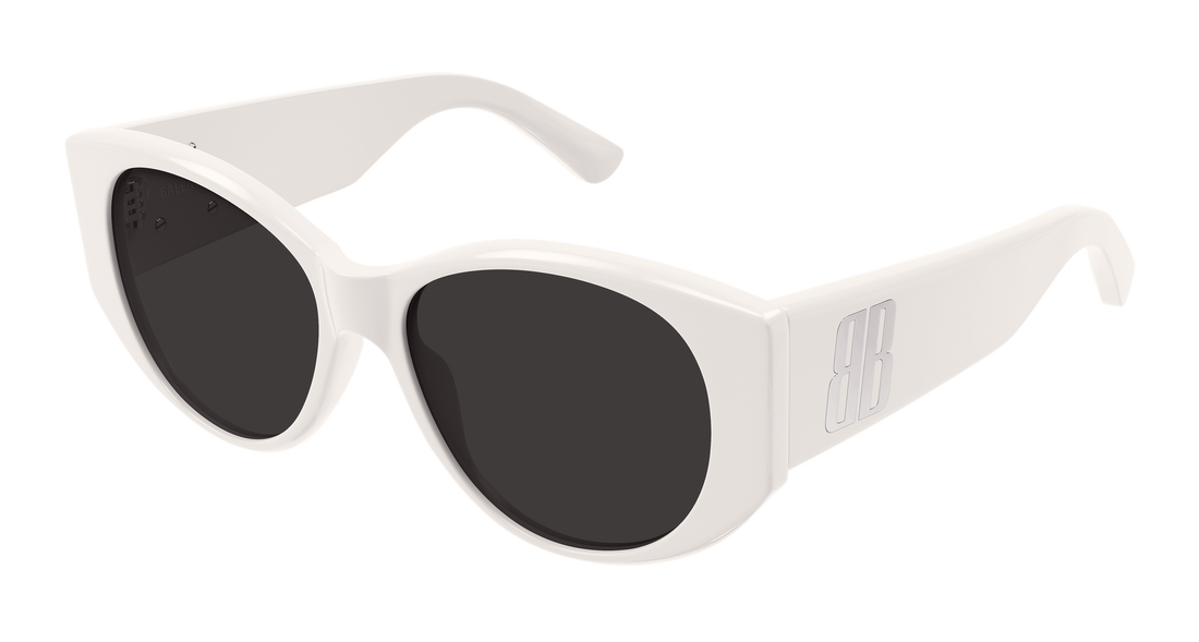 Occhiali da sole balenciaga bb0455s 003 blanco geometric femenino taglia 55mm - Vista principale