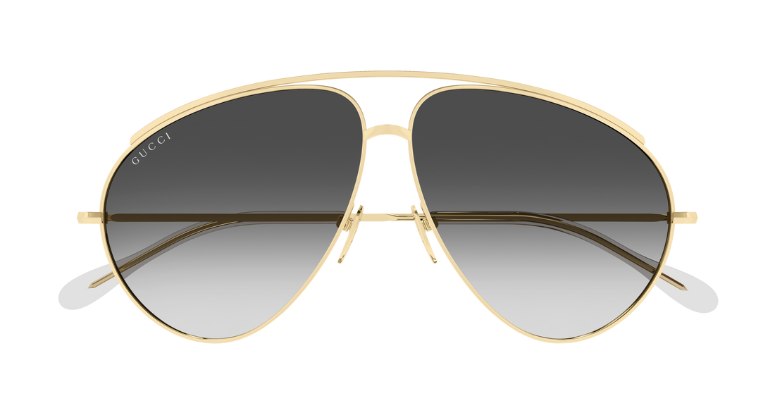 Occhiali da sole gucci gg1654s 012 dorado pilot/navigator femenino taglia 60mm - Vista dettagliata