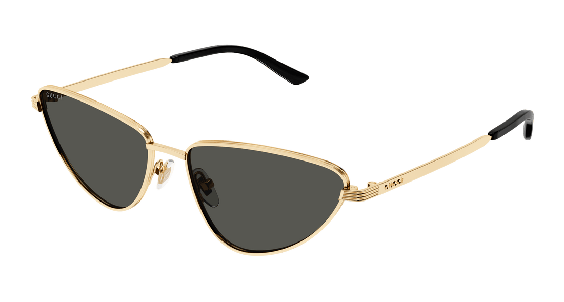 Sunglasses gucci gg1879s 001 dorado cat eye femenino size 57mm - Main view