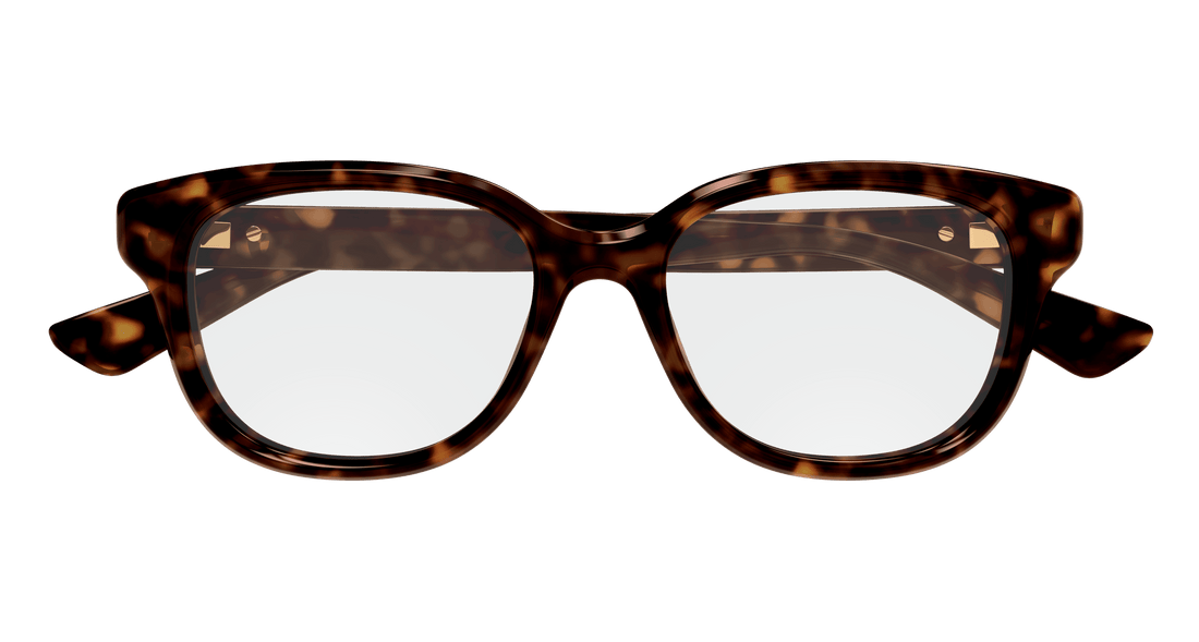 Brillen gucci gg1833ok 002 havana square femenino größe 52mm - Detailansicht