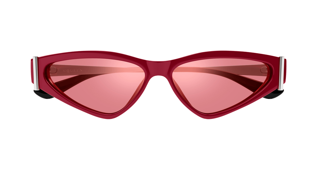 Solglasögon alexander mcqueen am0493s 003 rojo geometric femenino storlek 57mm - Detaljvy