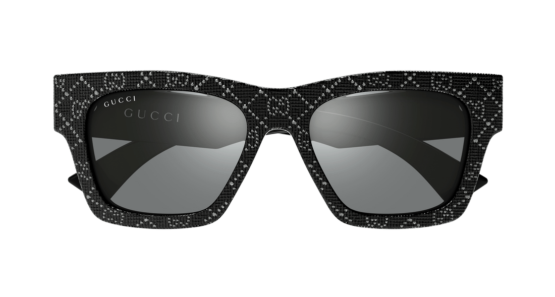 Lunettes de soleil gucci gg1835s 006 negro square femenino taille 52mm - Vue détaillée