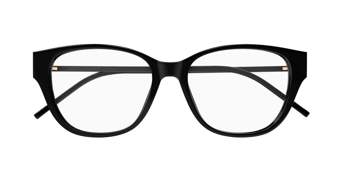 Gafas graduadas saint laurent sl m48o_c/fn 001 negro rectangular / squared femenino talla 54mm - Vista de detalle