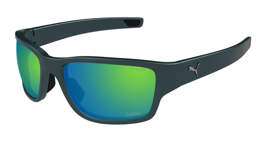 Gafas de sol puma pu0482s 003 verde square masculino talla 62mm - Vista principal