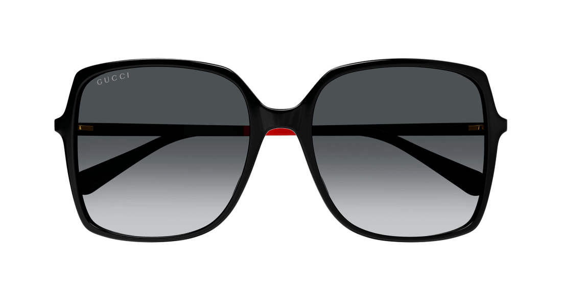 Sunglasses gucci gg0544s 007 negro square femenino size 57mm - Detailed view