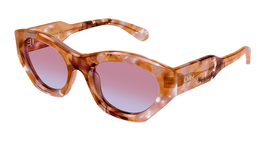 Gafas de sol chloé ch0220s 013 havana cat eye femenino talla 53mm - Vista principal