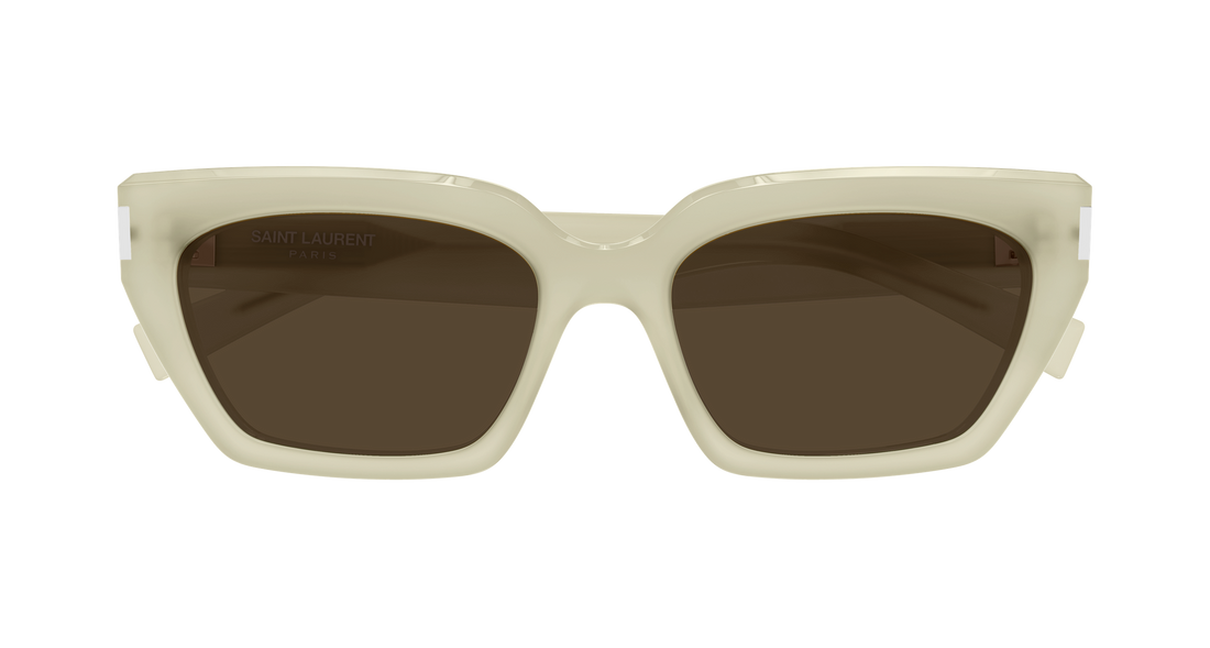Lunettes de soleil saint laurent sl 826 page 004 beige cat eye femenino taille 55mm - Vue détaillée