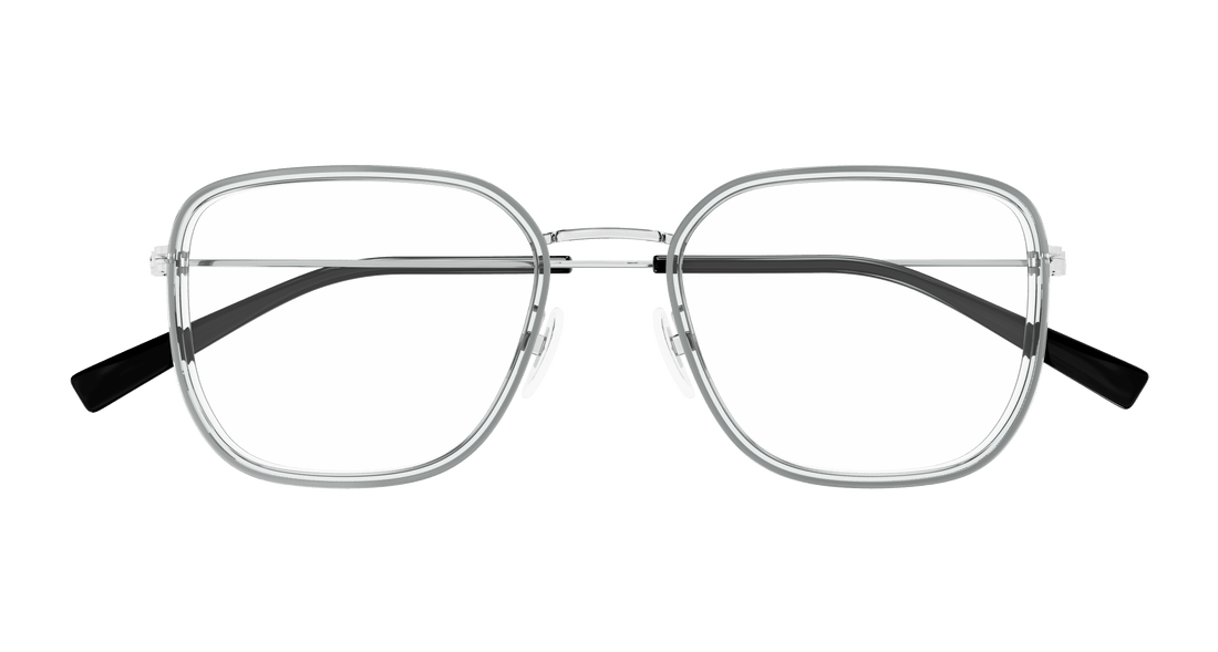 Brillen gucci gg1852oa 004 gris square unisex größe 53mm - Detailansicht
