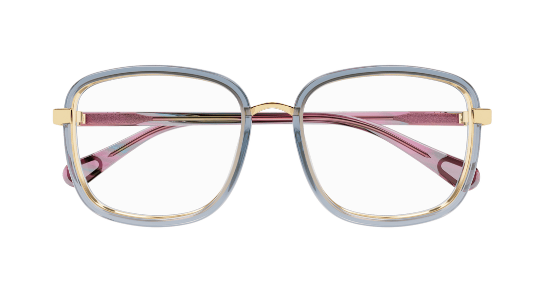 Brillen chloé cc0025o 003 gris square infantil größe 49mm - Detailansicht