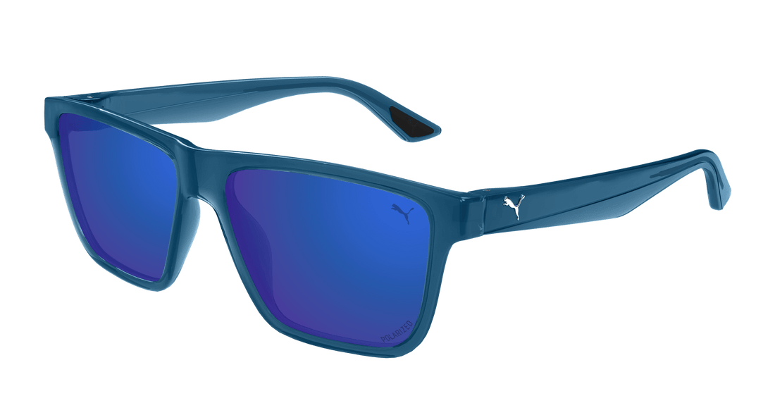 Gafas de sol puma pu0484s 004 azul square masculino talla 57mm - Vista principal
