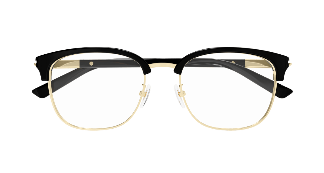 Occhiali da vista gucci gg1901oa 001 negro round masculino taglia 54mm - Vista dettagliata