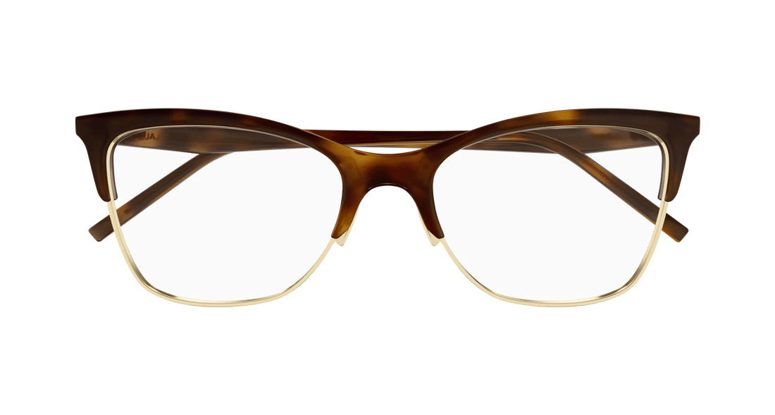 Glasögon saint laurent sl 769 001 havana cat eye femenino storlek 54mm - Detaljvy
