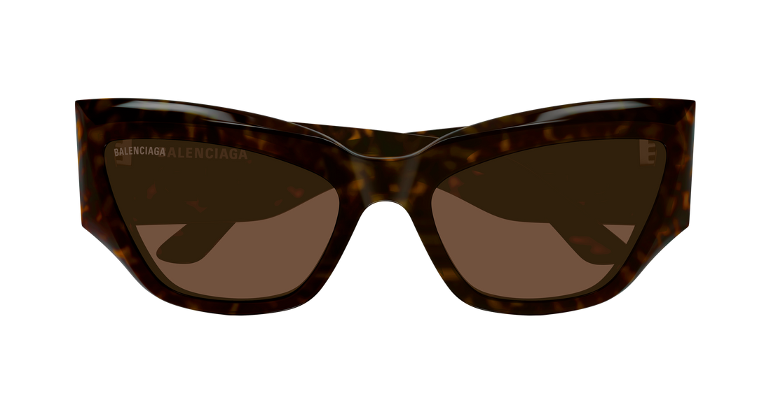 Occhiali da sole balenciaga bb0444s 004 havana cat eye femenino taglia 60mm - Vista dettagliata