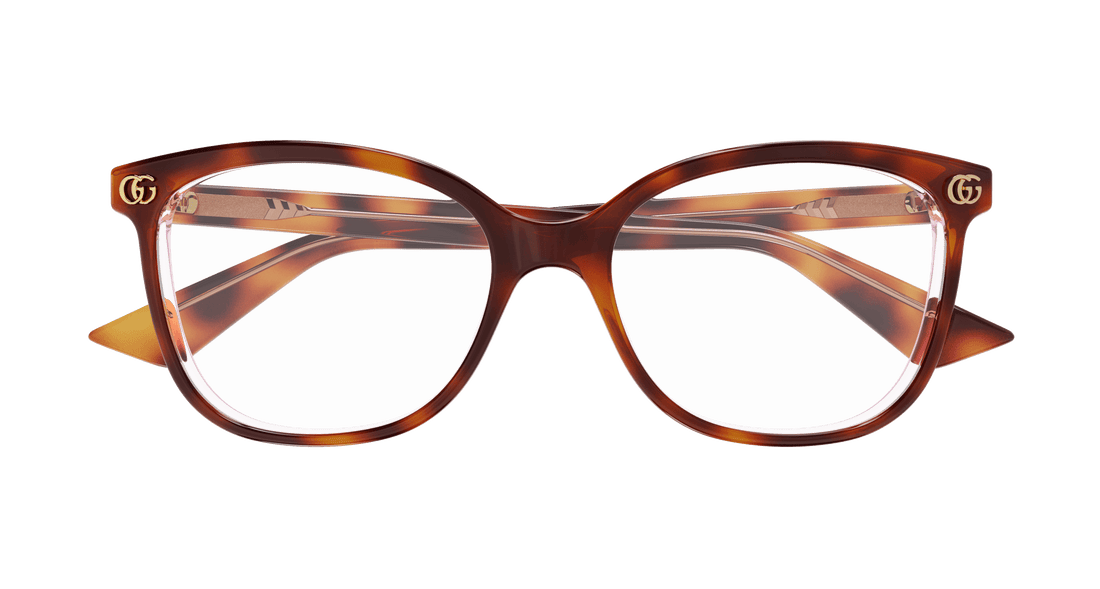 Occhiali da vista gucci gg1816o 004 havana square femenino taglia 51mm - Vista dettagliata