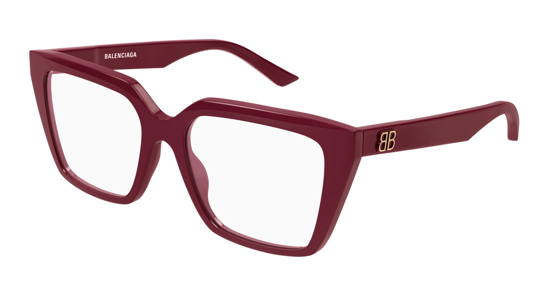 Gafas graduadas balenciaga bb0130o 012 rojo square femenino talla 53mm - Vista principal