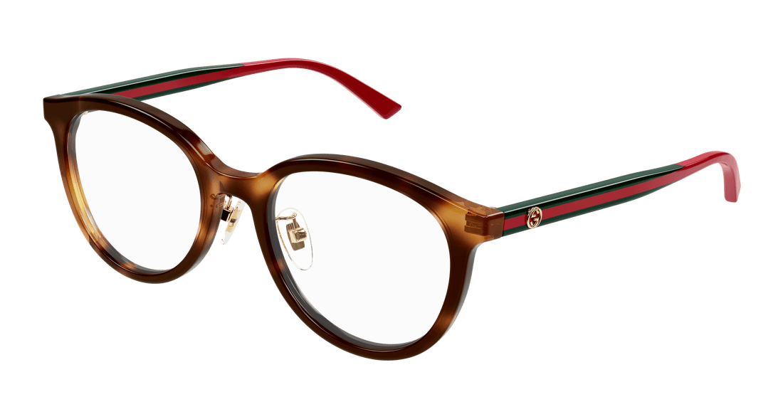 Occhiali da vista gucci gg1867ok 002 havana round femenino taglia 51mm - Vista principale