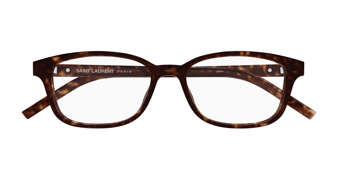 Occhiali da vista saint laurent sl m151/j 002 havana square femenino taglia 52mm - Vista dettagliata